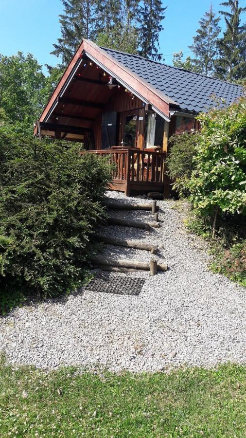 Chalet Barvaux Met Grote Tuin Durbuy Bagian luar foto