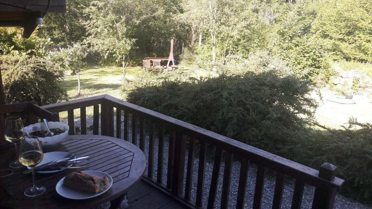 Chalet Barvaux Met Grote Tuin Durbuy Bagian luar foto