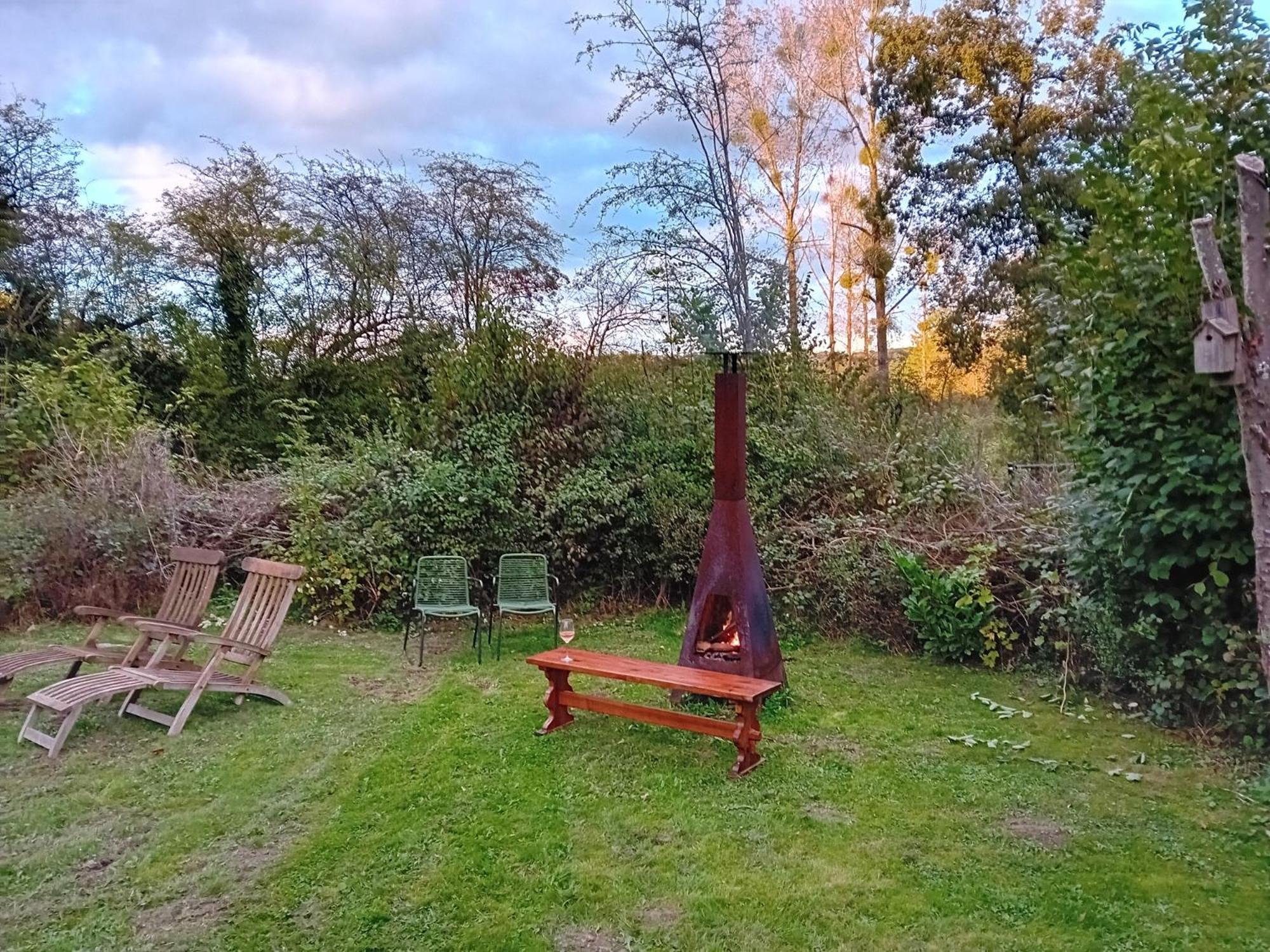 Chalet Barvaux Met Grote Tuin Durbuy Bagian luar foto